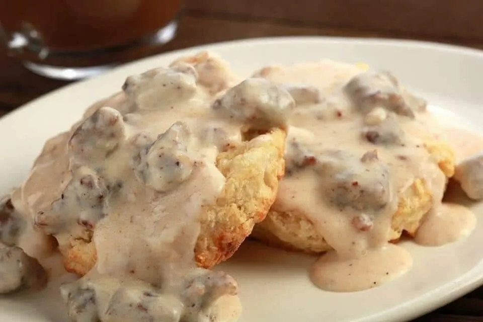 Biscuits and Sausage Gravy